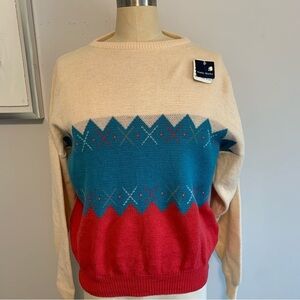 NWT Stanley Blacker Wool Sweater